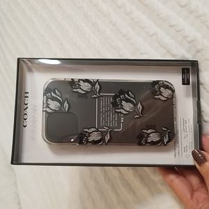 Coach iPhone 12 Case cover. Never used.
